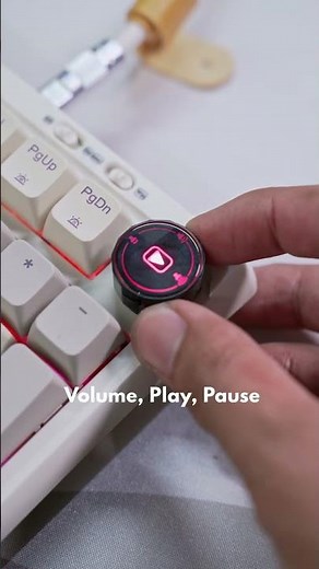 Epomaker RT100 Keyboard with TV