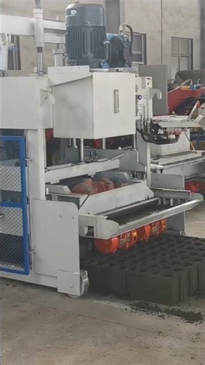 Automatic cement block production that's actually this efficient #blockmachine