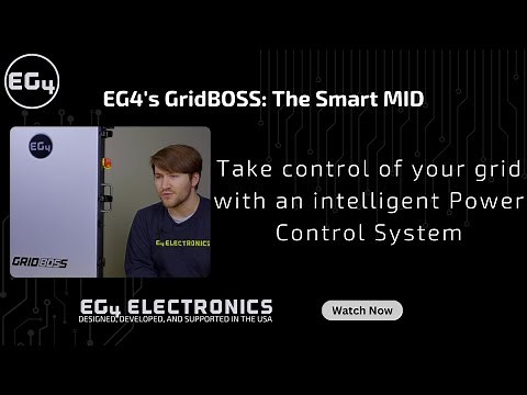 What is EG4's GridBOSS? (complex, yet simple!) | Overview with Brayden