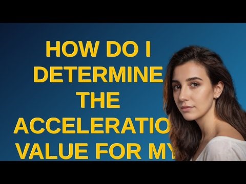 3dprinting: How do I determine the acceleration value for my printer?