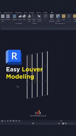 Revit Tutorial: Easy Louver Modeling Techniques