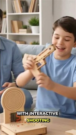 DIY Laser Target Shooting Model Kit – Physics STEM Science Educational Toy for Kids
