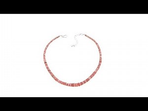 Jay King Rhodochrosite Graduated Bead 18" Necklace