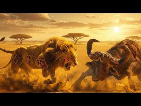 Confronto entre Predadores Supremos: Quando os Reis da Selva Estão Sob Ataque|Documentaire Animalier