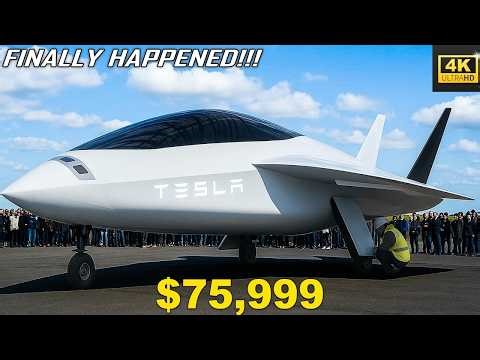 FINALLY HERE! Elon Musk Announces 2026 NEW TESLA Super Electric Plane. What’s SHOCKING?