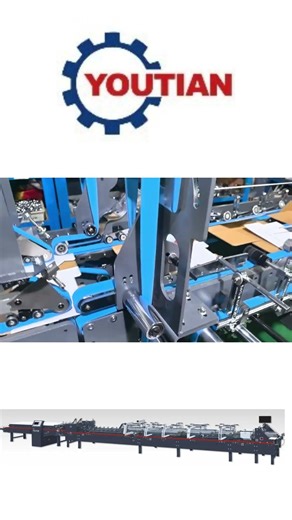 ZH 1100XAG Folder Gluer Crash Lock Bottom#carton box making machine#crash lock bottom#Folding Gluing