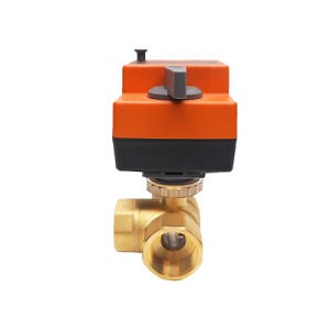 [Hot Item] Winvall 3 Way Brass Ball Valve Small Electric Water Flow Control Motorized Valve