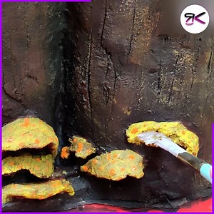 Mini Planter Fountain for Tabletop 🌴⛲ #diy #planter #concrete | RusticKraft