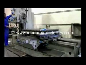 Mandriladora Tos 41" x 49" / Maquinaria Chicago