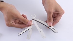 Watch how to install the single edge blade on Amazon Live