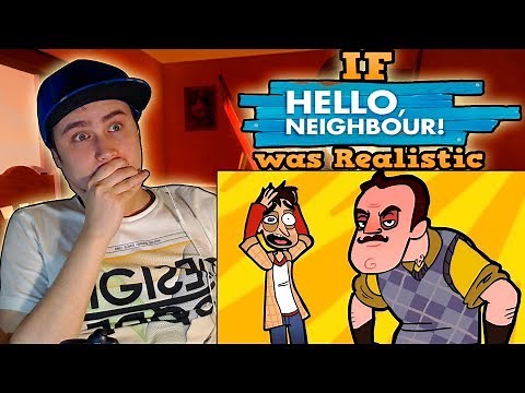 If HELLO NEIGHBOR was Realistic | REACTION