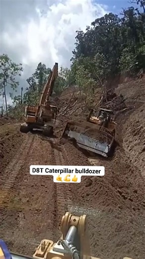 3.1K views · 21 reactions | Piloting operation D8T Caterpillar bulldozer and 320GC Caterpillar excavator 酪 #teamwork #power #machine | Jimson Nadayag Bahian | Facebook