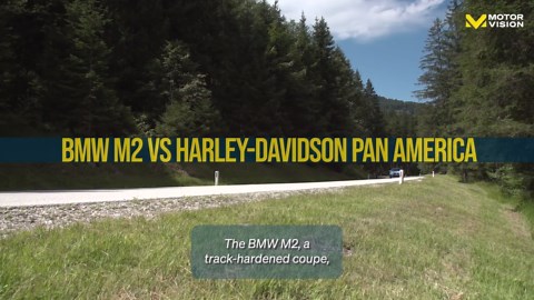 BMW M2 vs Harley-Davidson Pan America, Track vs Trail