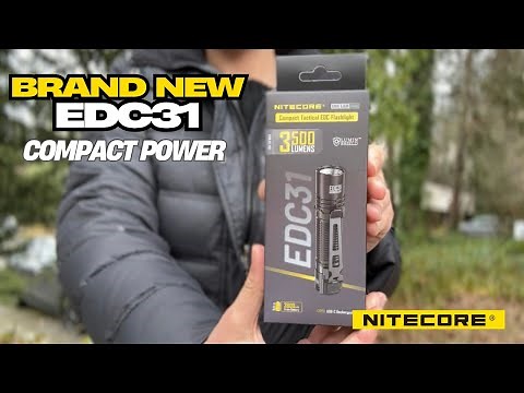 NITECORE EDC31: The 3,500 LUMEN Tactical Flashlight You Need for Everyday Carry!