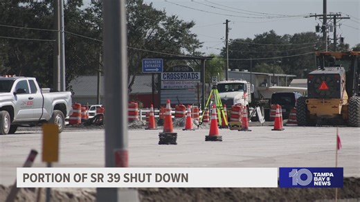 State Road 39 in Plant City closed for 3 weeks due to FDOT resurfacing project