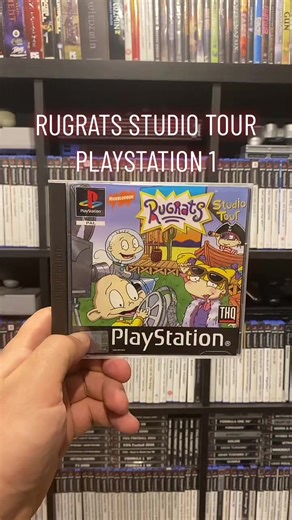 Rugrats Studio Tour PlayStation 1 Game - Fun Kids Kart Racing Adventure