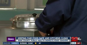 Keeping fair food safe and kitchens clean