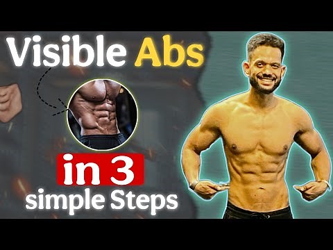 How to Get Abs Fast – 3 Proven Steps to Get Visible Abs