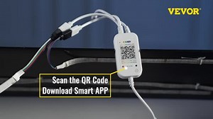 VEVOR LED Lighted Liquor Bottle Display 4.5 in. H x 16 in. W 8-Bottle 7-Static Colors Multi-Colored 2-Tier Acrylic Wine Rack JJLEDJJ2C16YC0001V1