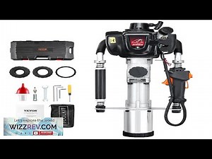 VEVOR 37.77cc Gas-Powered T Post Driver 4-Stroke Fence Piling Pounder w/ 3 Review