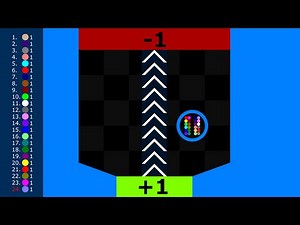 Add & Subtract - Marble Race in Algodoo