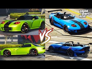 Banshee VS. Banshee 900R Benny's - GTA 5 Online - Dodge Viper - Which one to buy! Car Comparison NEW