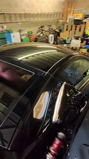 Mercedes Convertible Roof Accident Repair