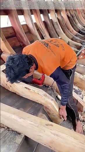 Laying the Keel: How a Craftsman Fits a Carved Timber to Build a Wooden Boat’s Backbone