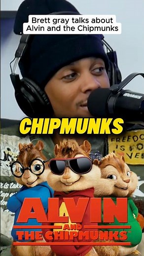 Brett gray talks about Alvin and the Chipmunks