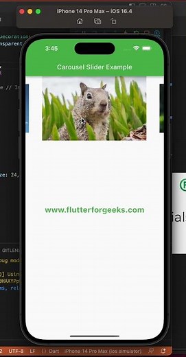Flutter Tutorials : Create a Carousel Slider Example App in Flutter Step by Step