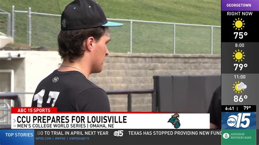 3.7K views · 149 reactions | It's Wednesday and Coastal Carolina University baseball is back to take on Louisville in the College World Series! First pitch is at 2 pm ⚾️ | Simon Williams | Facebook