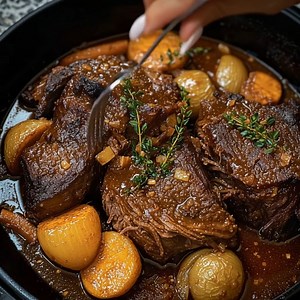 5.4K views · 15 reactions | Classic Pot Roast  Complete and detailed recipe, tips and notes here  https://miarecipes.uplodati.com/2025/11/17/classic-pot-roast/ | Flavor Recipes | Facebook