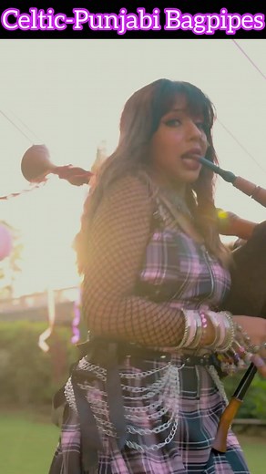 Its a riot, its a party when Celtic meets Punjabi!! #bagpipes #folk #celticmusic #culturalcrossover #crossover #bhangra #desitiktok #irishtiktok