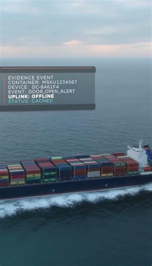No Signal at Sea? How Smart Containers Keep Data Safe 🌊📦 #IoT