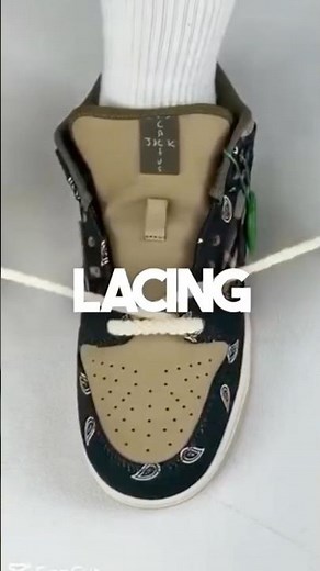 Nike dunk low lace tutorial (Best Way) #lace #tutorial