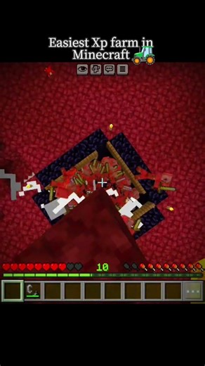 Easiest Xp farm ever in Minecraft 🤪