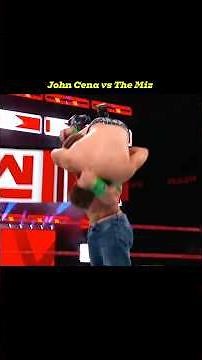 John Cena vs The Miz | RAW 2018 | "John Cena Destroyed The Miz"