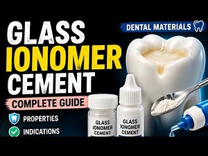 Glass ionomer cement explained easily | Dental Materials | BDS 2nd year