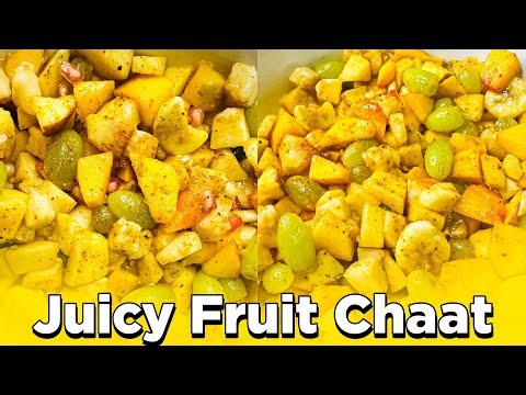 Juicy Fruit Chaat | Without Cream Recipe | Easy And Yummy Recipe |