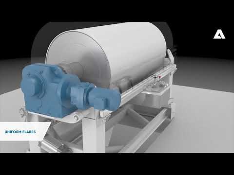 Solidification by cooling at its best with ANDRITZ Gouda Drum flaker