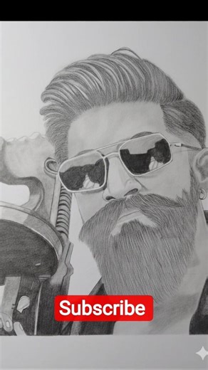 🔥 Yash Drawing ✍️ | TOXIC Movie Character Sketch 🎬🖤 #art #viral #yash #toxic