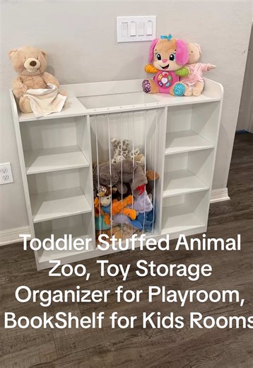 ONBRILL Toddler Stuffed Animal Zoo Organizer