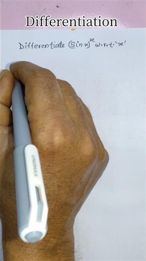 How to differentiate an exponential function||Class 12th maths||