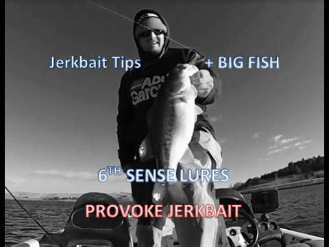 Jerkbait Tips w/ 6th Sense Lures Provoke Jerkbaits