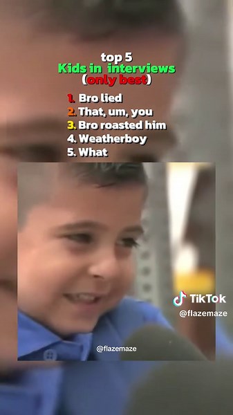 Kids' Hilarious Responses in Fun Interviews