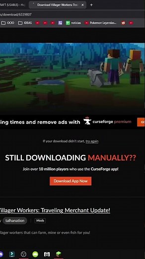HOW TO GET THE MONECRAFT MOD "Village Worker"