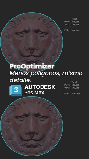 TRESSO.MX on Instagram: "Cómo reducir la cantidad de polígonos de un objeto sin perder detalles? ProOptimizer permite manipular la cantidad de polígonos de un objeto, ademas reduce los requerimientos de memoria. Simplificando el modelo y mejorando la velocidad de visualización #3dsmax #vray #vrayfor3dsmax #render #renderlovers renderbox cgi cg architecture vrayrender rendering 3d 3dmodeling"