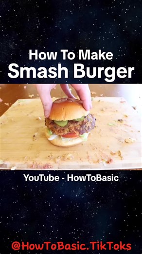 Cómo hacer una hamburguesa Smash básica