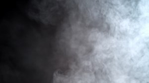 Super slow motion thick smoke. High quality FullHD footage
