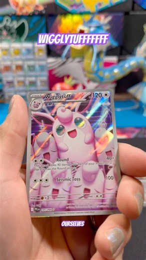 I Was NOT Expecting This Wigglytuff IR Pull… 😳🔥 #pokemon #shorts